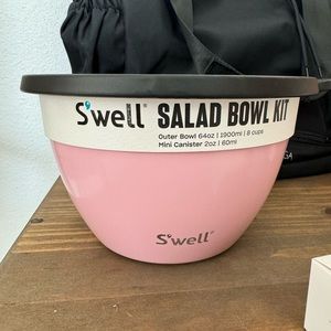 S’well Salad Bowl Kit in Peony